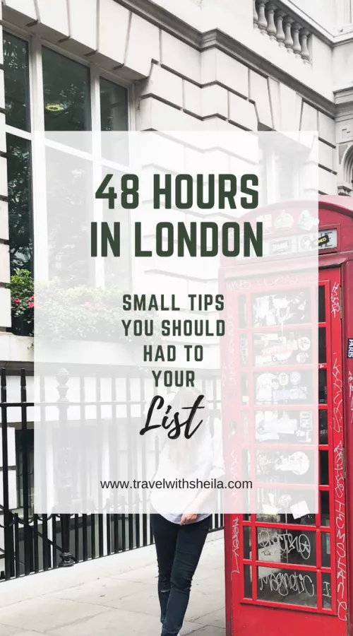 48 hours in london