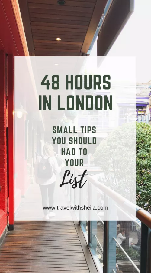 48 hours in london