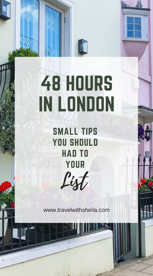 48 hours in london
