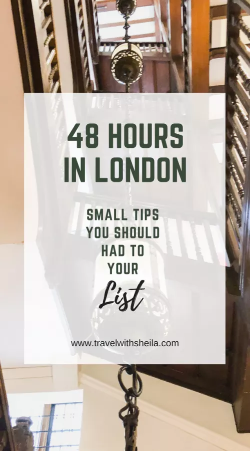 48 hours in london