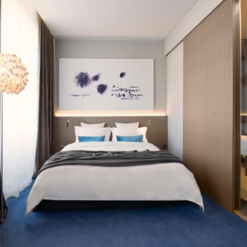 Boutique hotel in Ljubljana city center with modern design and comfortable rooms