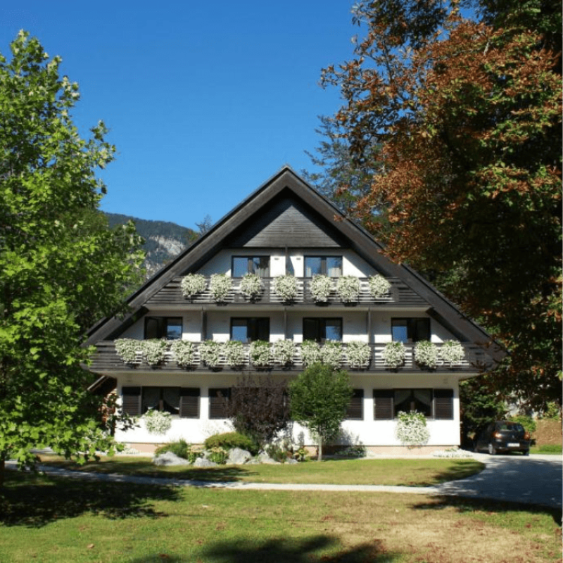 Vila Park B&B Adults Only near Lake Bohinj and Savica stream in Triglav National Park