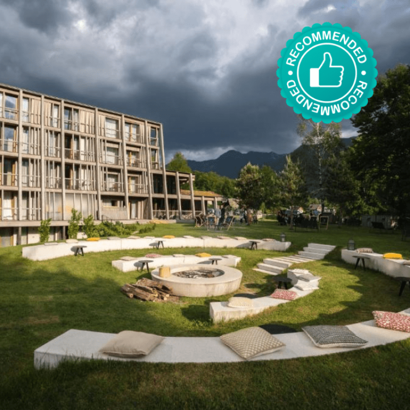 Boutique hotel in Slovenia surrounded by nature and mountain views